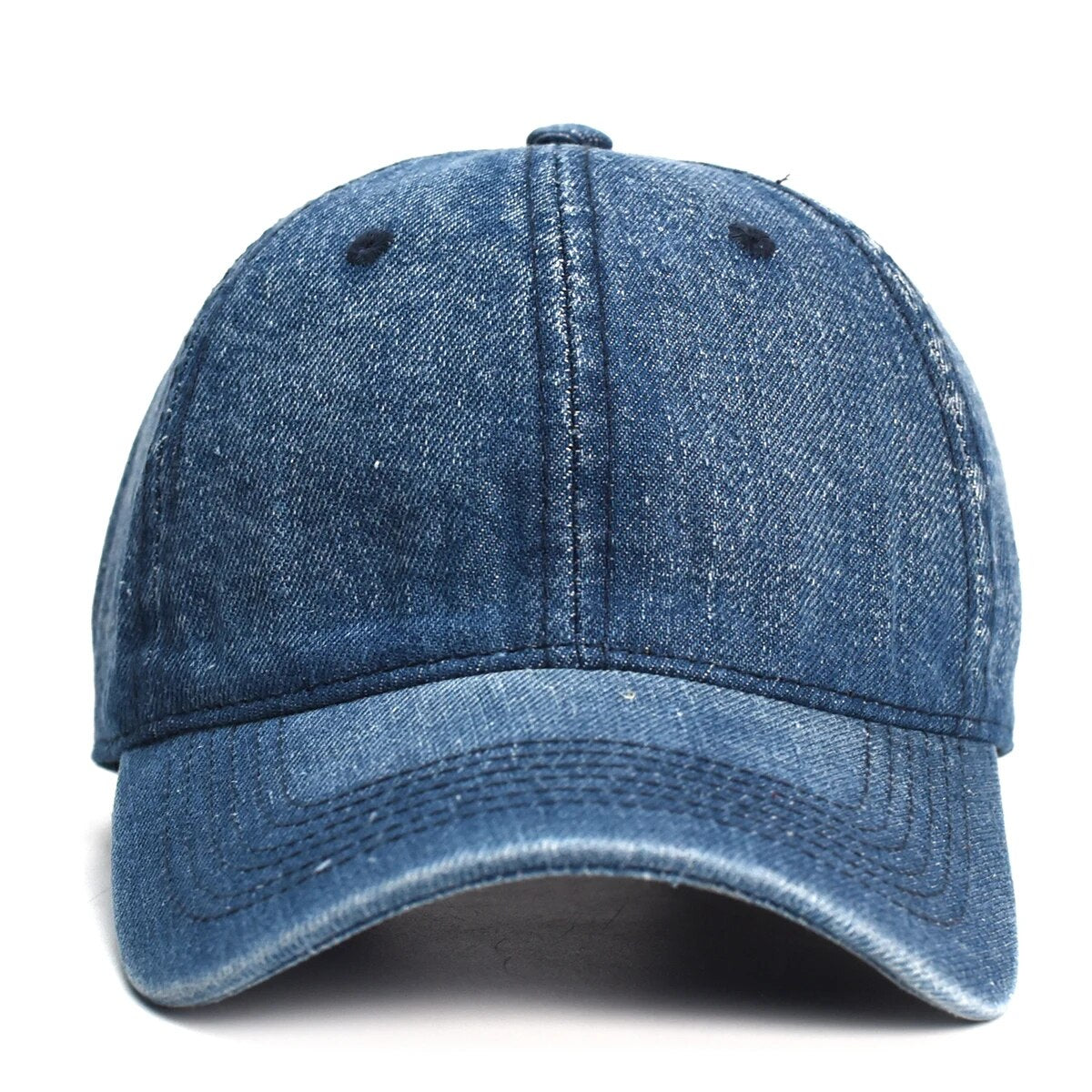 denim baseball cap